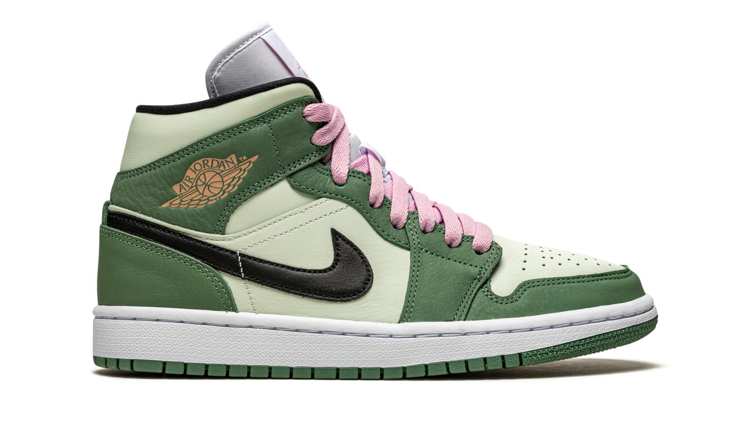 AIR JORDAN 1 MID SE WMNS  Dutch Green