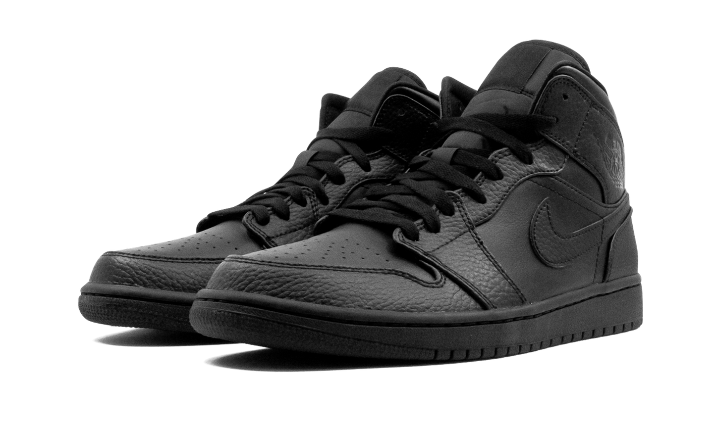 Air Jordan 1 Mid  Triple Black
