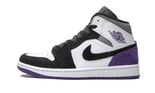 Air Jordan 1 Mid SE  Court Purple Suede