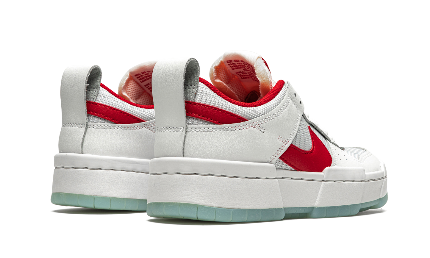 DUNK LO DISRUPT WMNS  Summit White / Gym Red