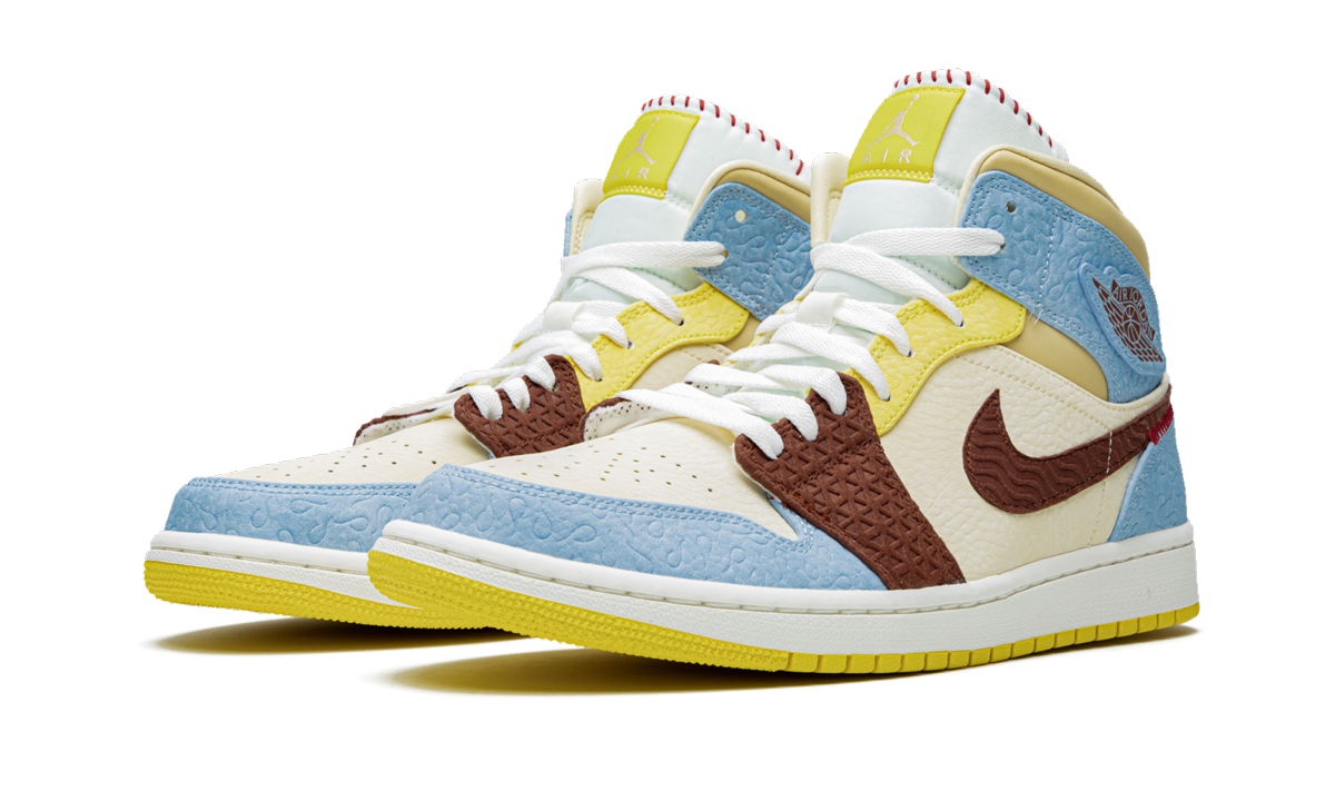 Air Jordan 1 Mid SE  Maison Chateau Rouge Fearless