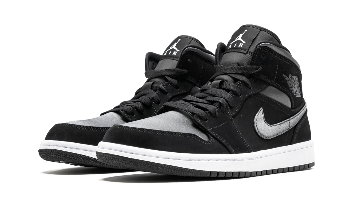 Air Jordan 1 Mid SE  Nylon - Black/Grey
