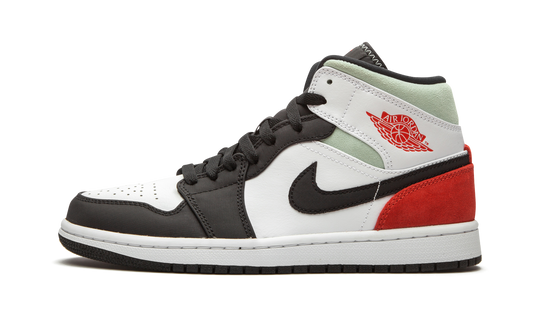 Jordan 1 Mid SE  Red Black Toe