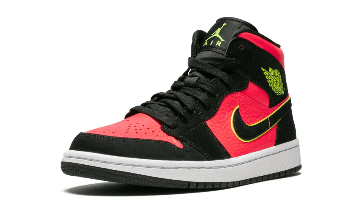 AIR JORDAN 1 MID WMNS  Hot Punch / Volt