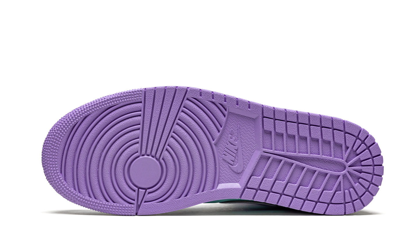 Air Jordan 1 Mid  Purple Pulse / Glacier Blue