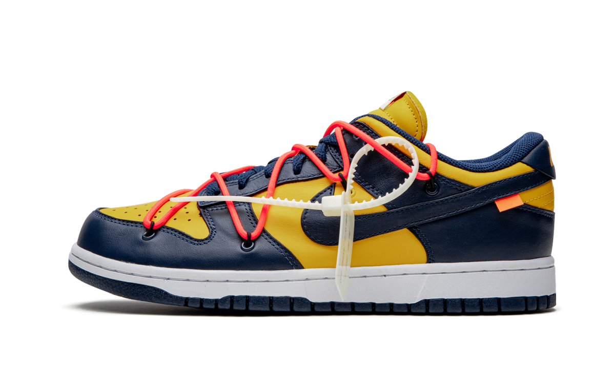 Dunk Low  Off-White - University Gold