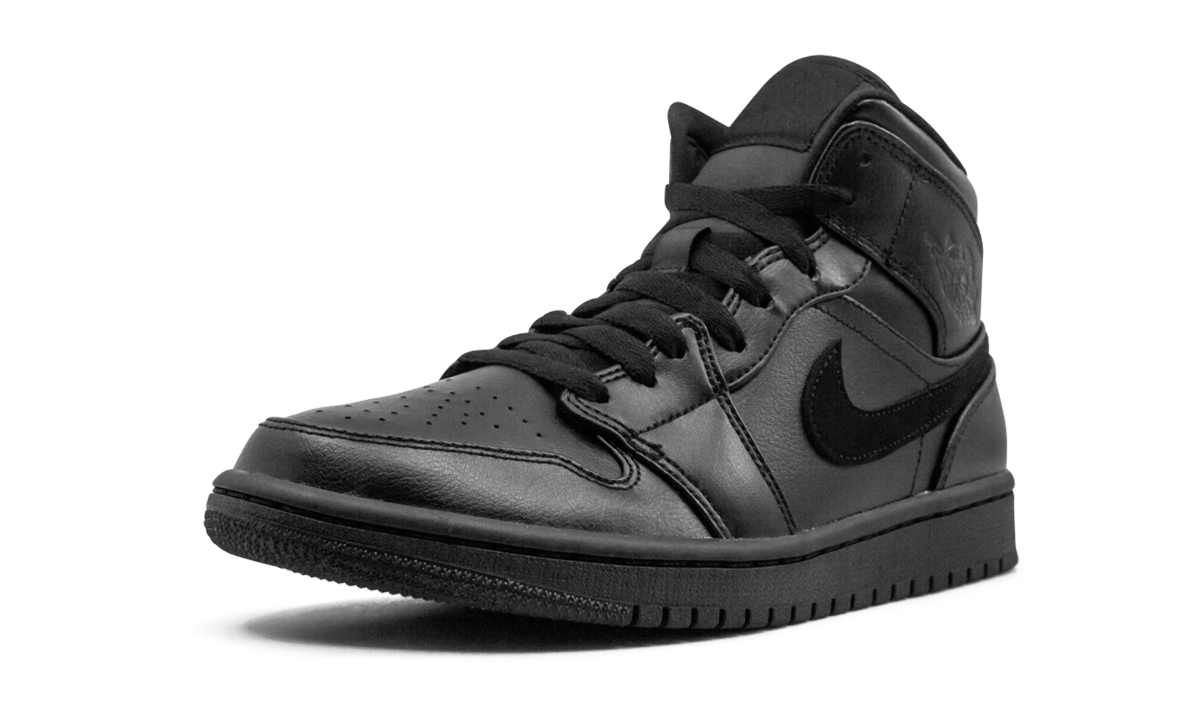 Air Jordan 1 Mid  Triple black