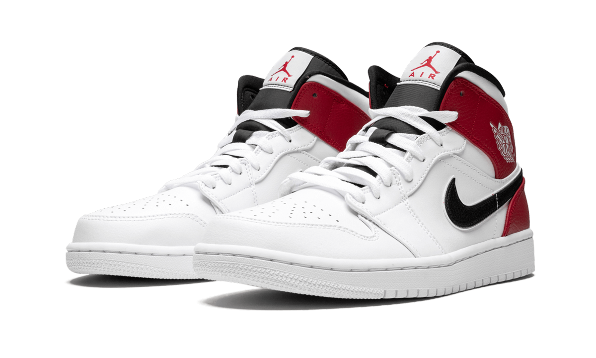 Air Jordan 1 Mid  White Chicago