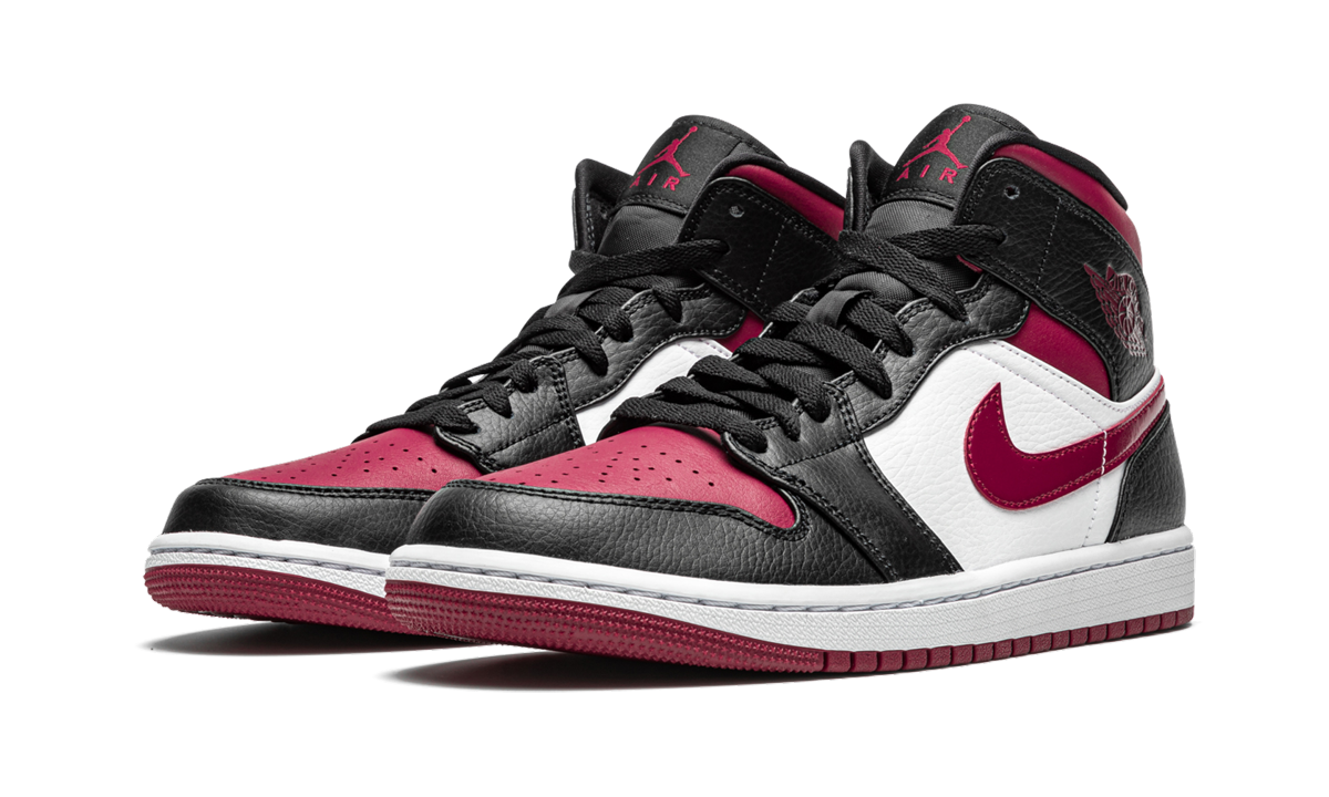 Air Jordan 1 Mid  Bred Toe