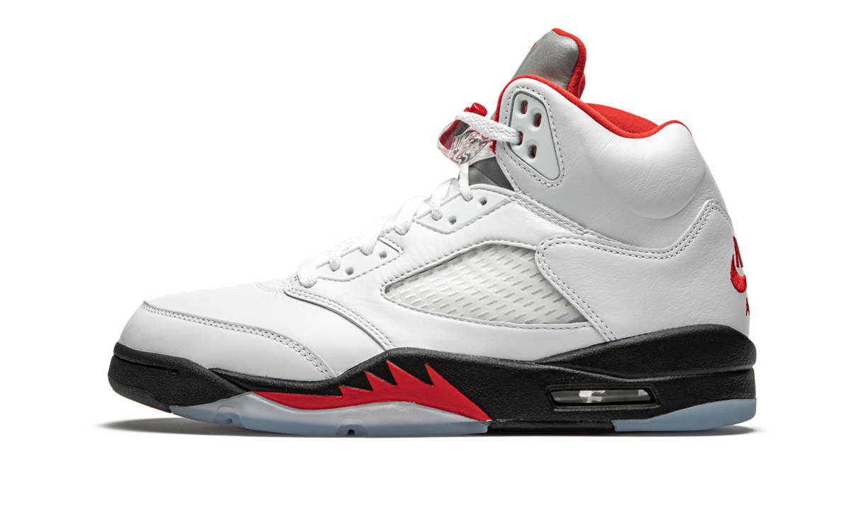 Air Jordan 5 Retro  Fire Red Silver Tongue 2020
