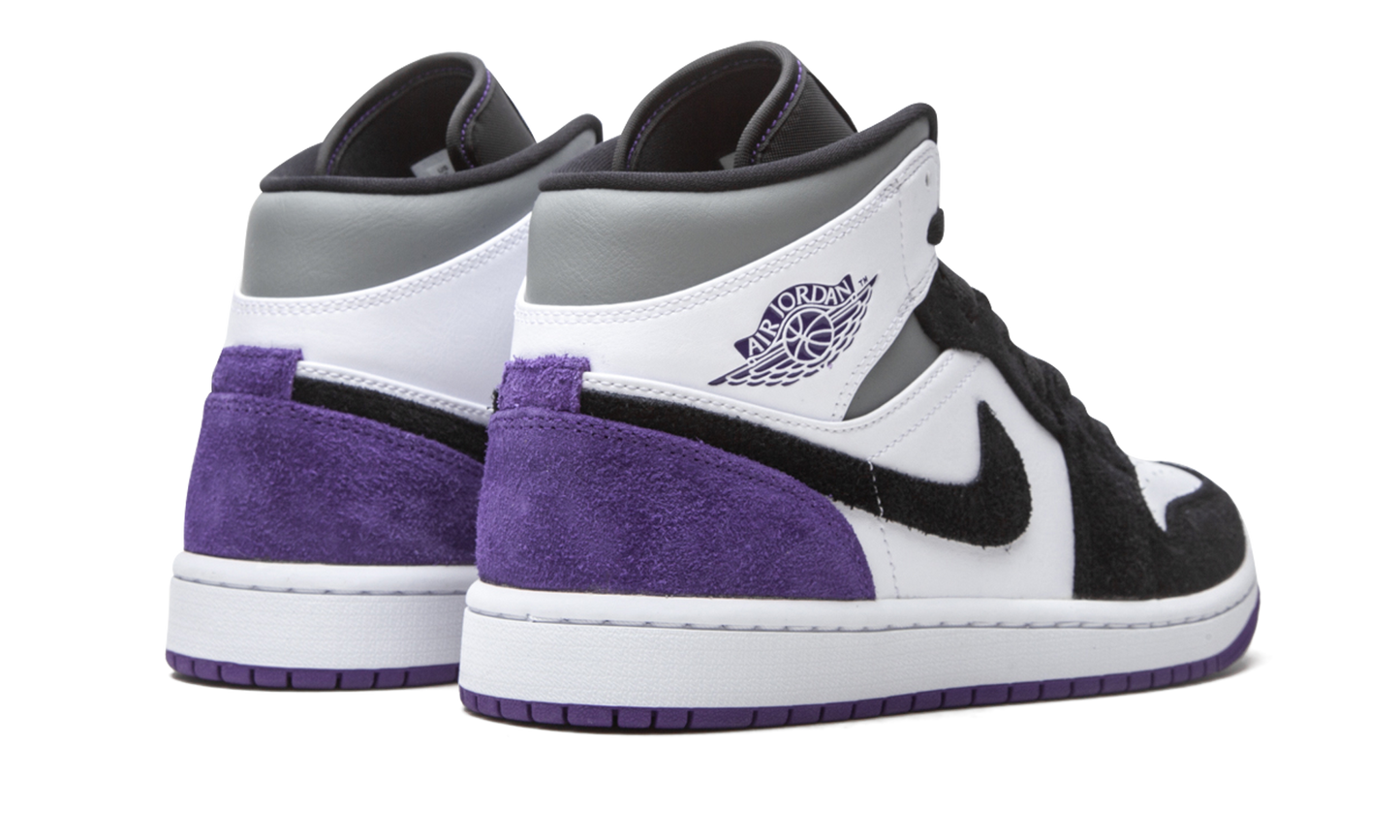 Air Jordan 1 Mid SE  Court Purple Suede