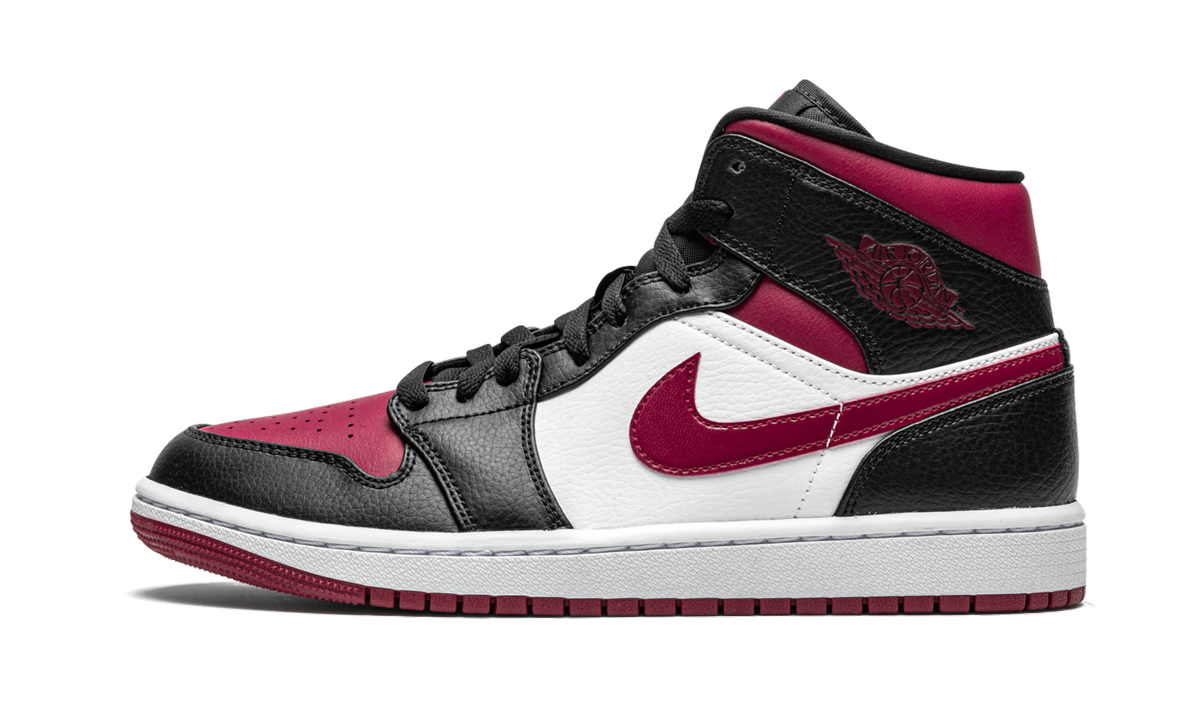 Air Jordan 1 Mid  Bred Toe