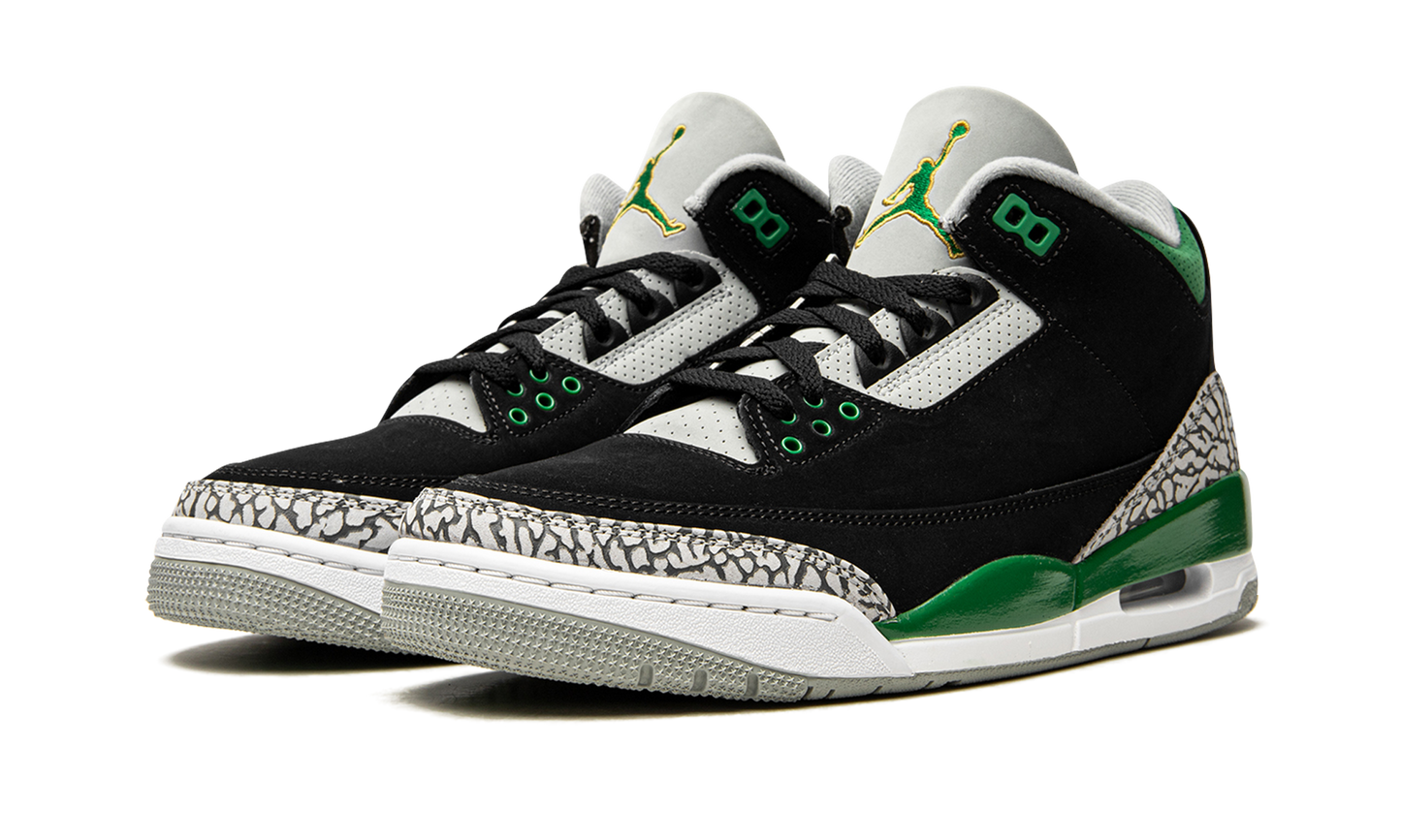 Air Jordan 3 Retro  Pine Green