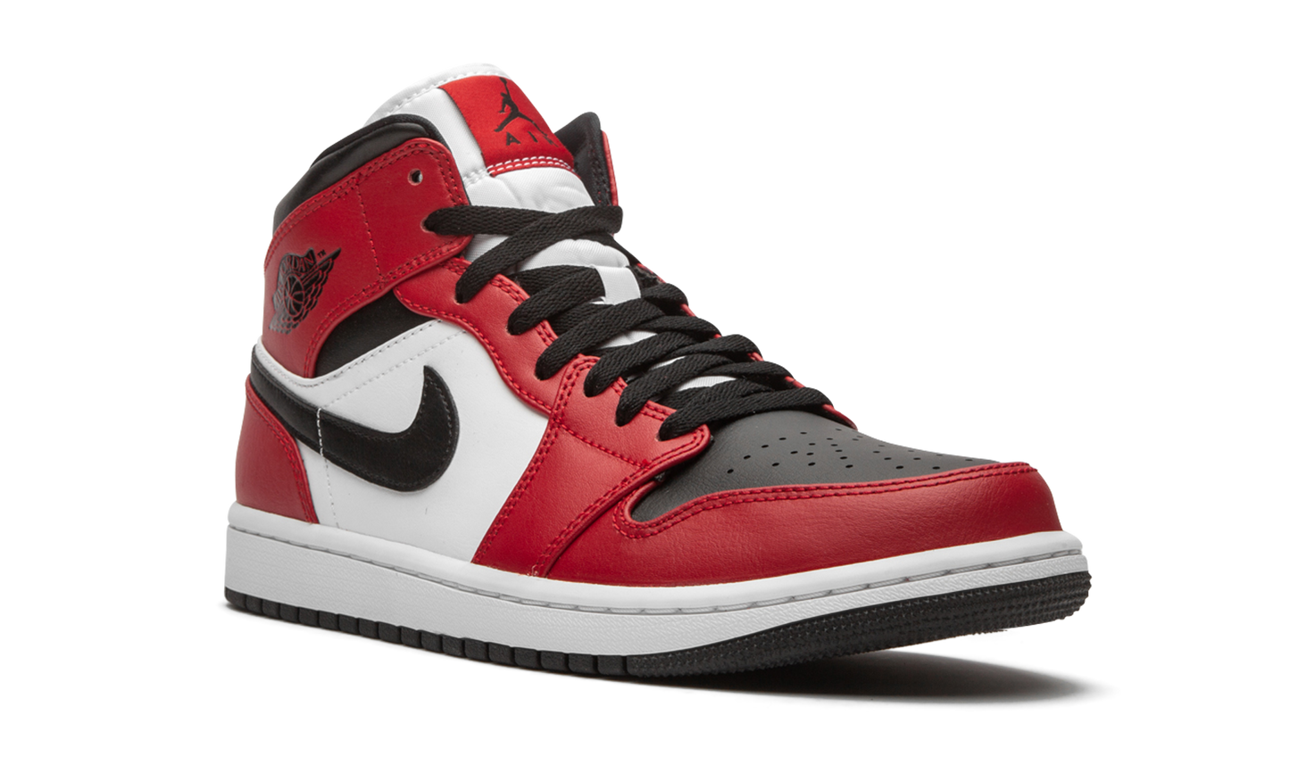 Air Jordan 1 Mid  Chicago Black Toe