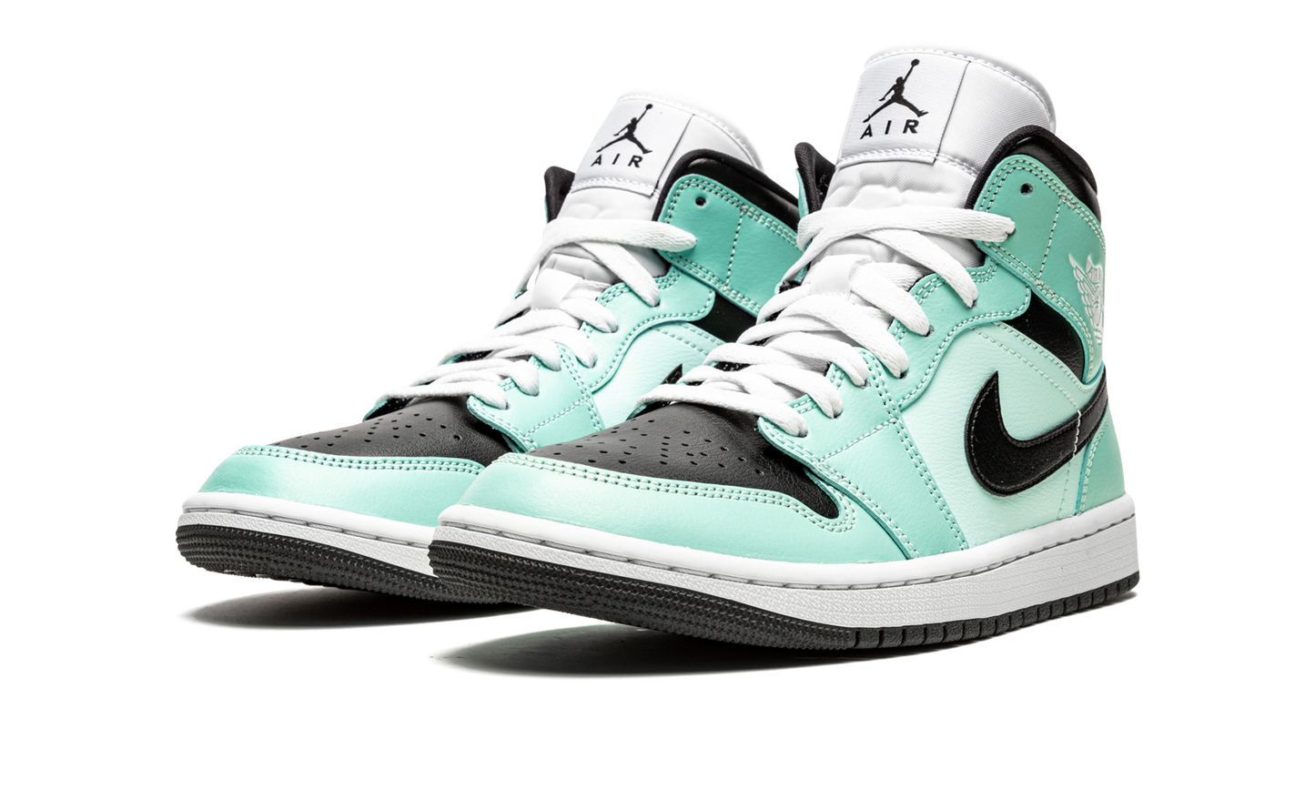 AIR JORDAN 1 MID WMNS  Aqua Black