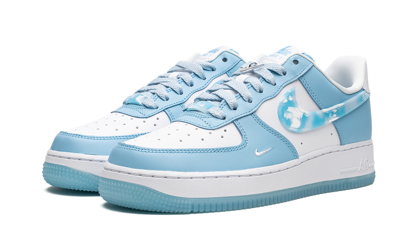 AIR FORCE 1 '07 LX MNS WMNS  Nail Art White Blue