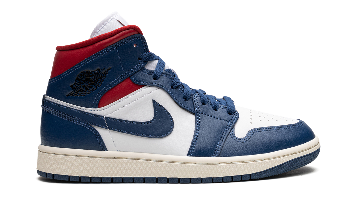 AIR JORDAN 1 MID WMNS  Blue / Red