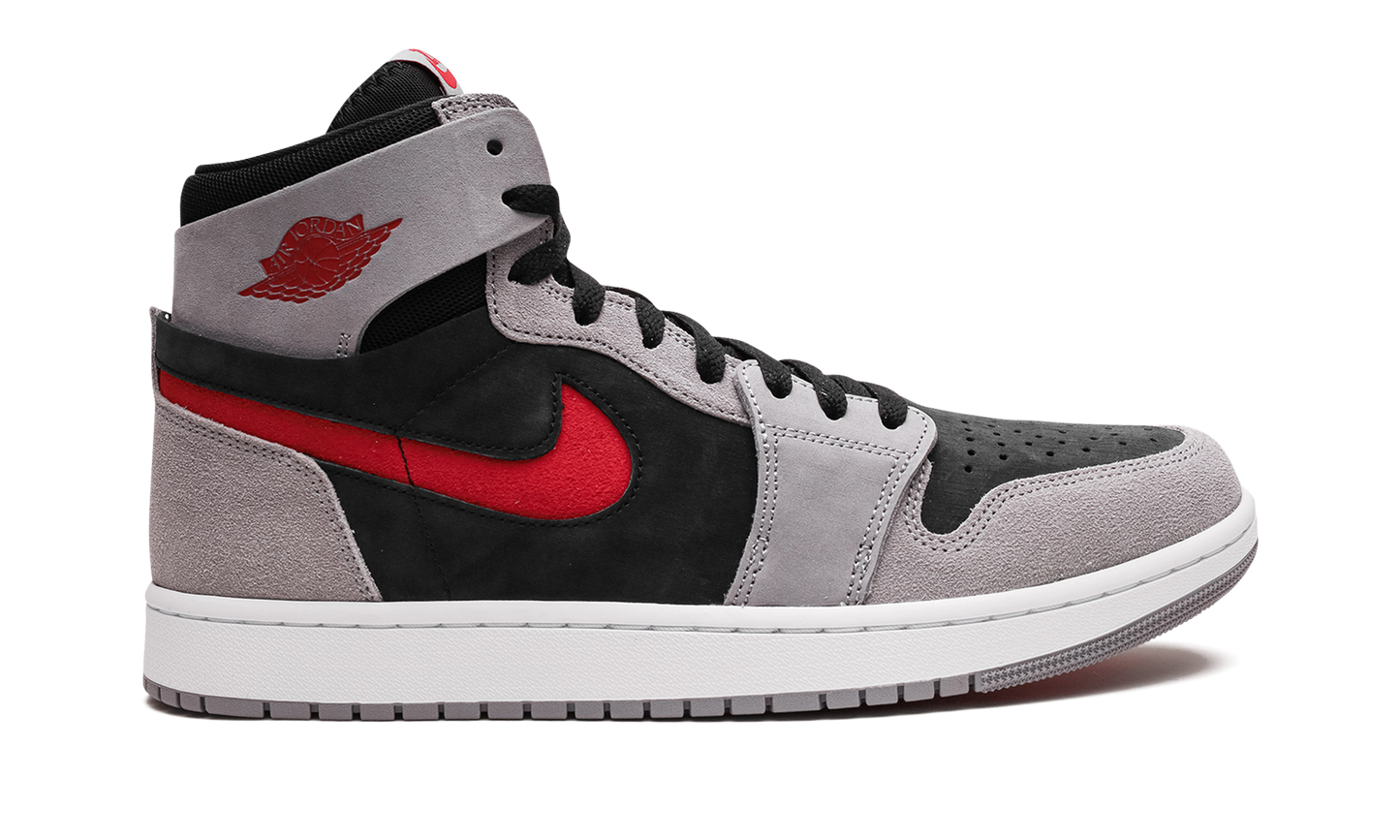 Jordan 1 High Zoom Air CMFT 2  Black Fire Red Cement