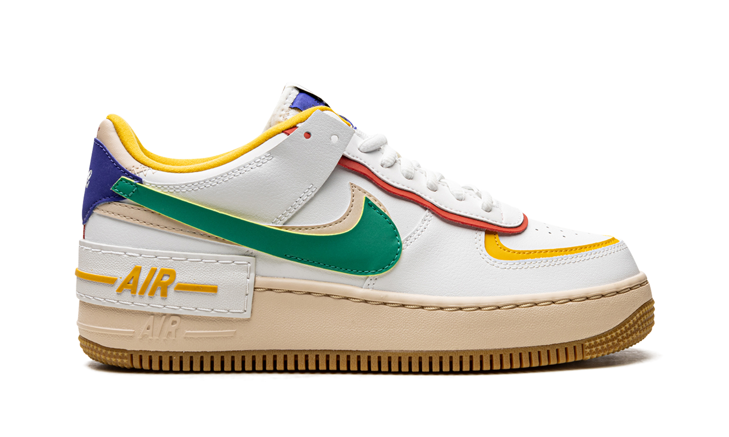 AIR FORCE 1 LO SHADO MNS WMNS  Summit White Neptune Green