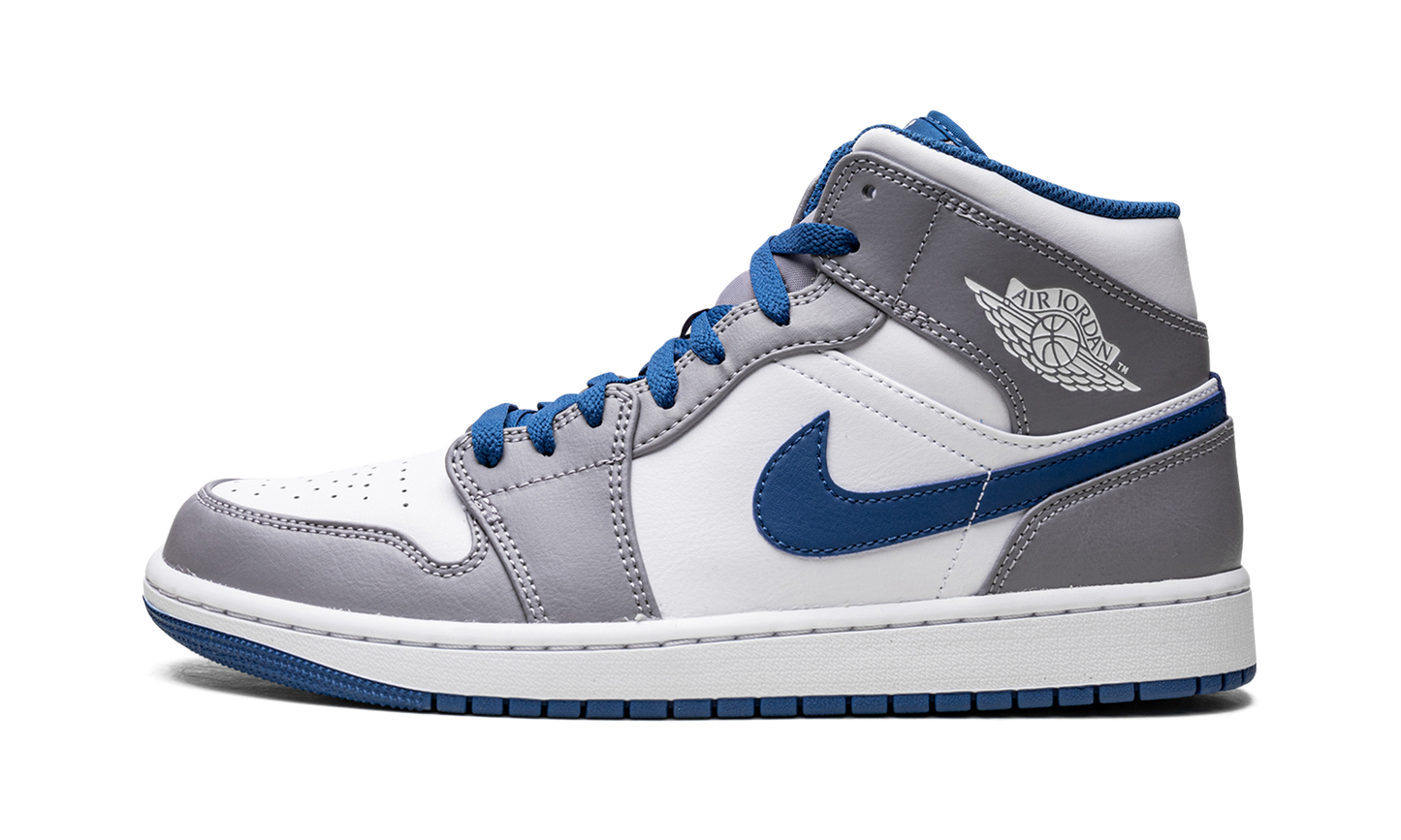 Air Jordan 1 Mid  True Blue