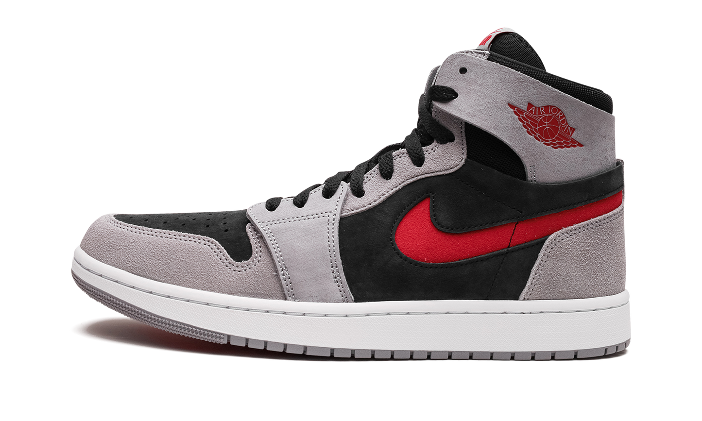 Jordan 1 High Zoom Air CMFT 2  Black Fire Red Cement