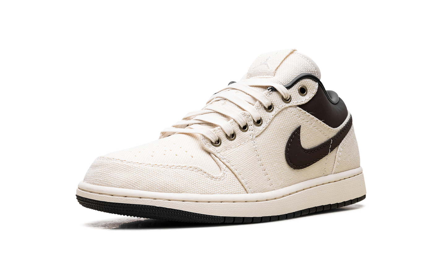 Air Jordan 1 Low Premium  Pale Ivory Baroque Brown