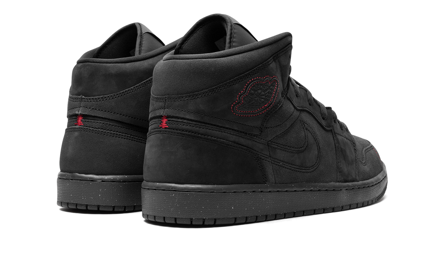 Air Jordan 1 Mid SE Craft  Dark Smoke Red