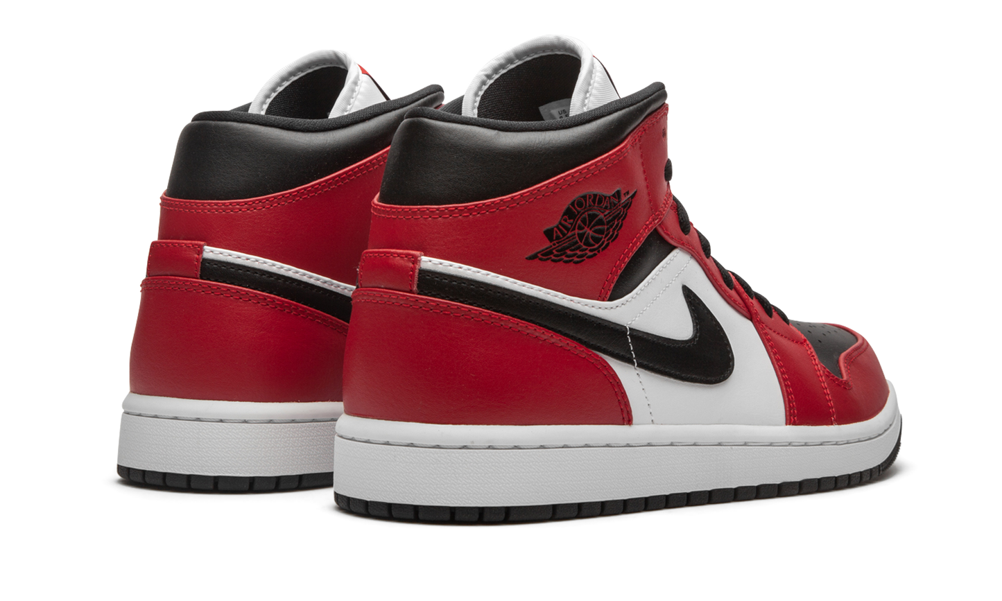 Air Jordan 1 Mid  Chicago Black Toe