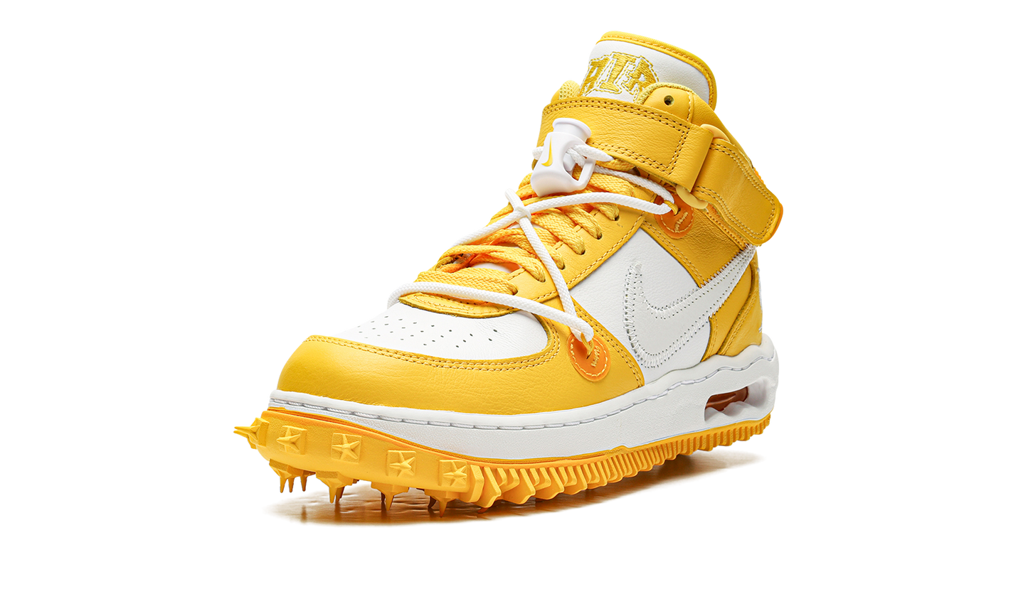 Air Force 1 Mid  Off-White - Varsity Maize