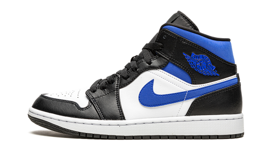 Air Jordan 1 Mid  Racer Blue / Black / White
