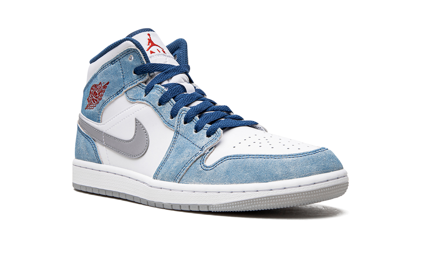 Jordan 1 Mid  French Blue