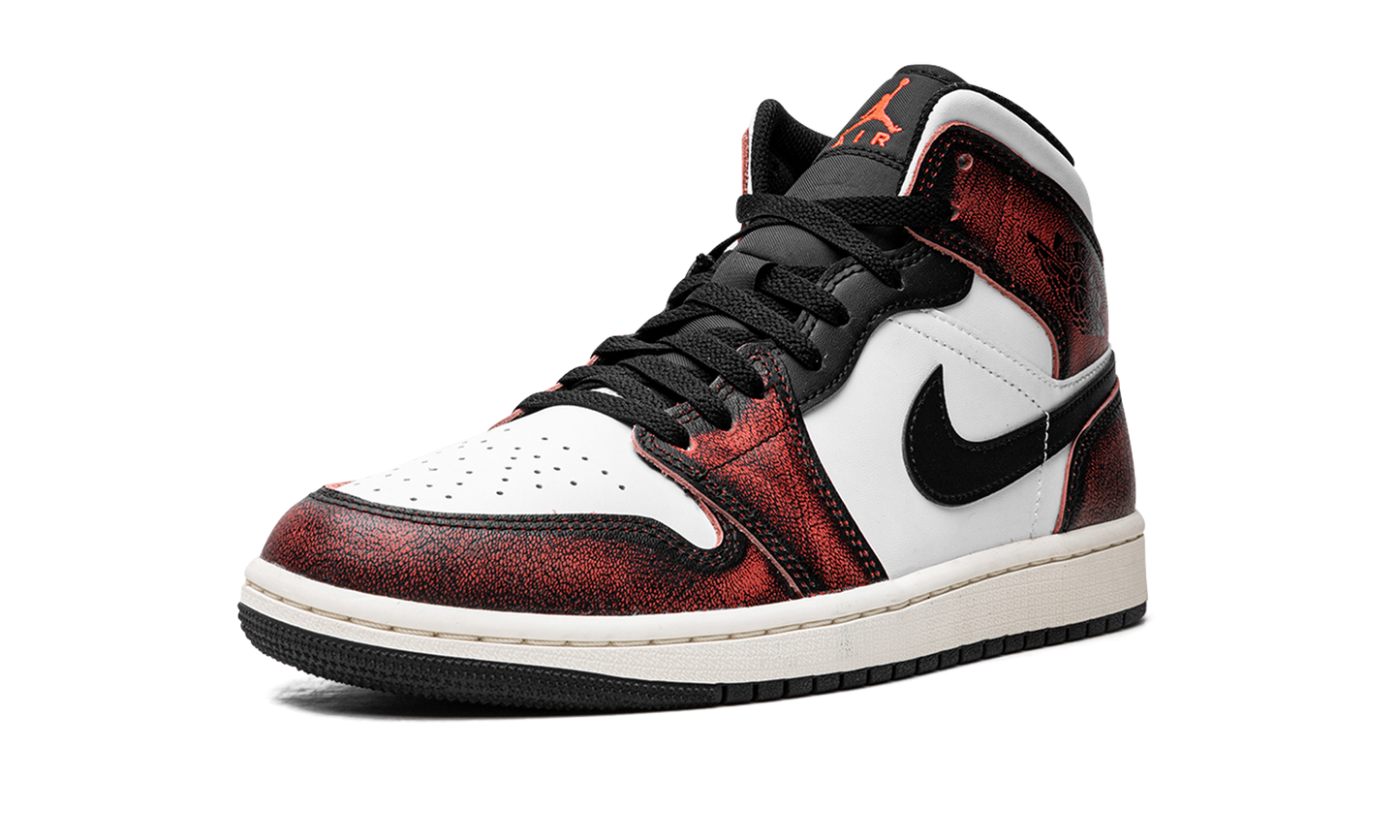 Air Jordan 1 Mid SE  Wear-Away - Infrared