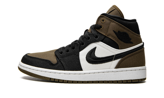 AIR JORDAN 1 MID SE WMNS  Olive Toe
