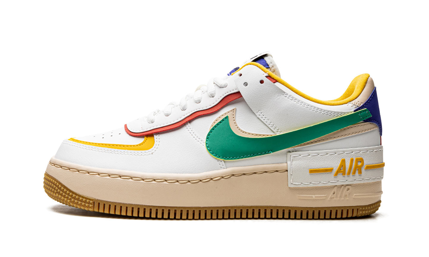 AIR FORCE 1 LO SHADO MNS WMNS  Summit White Neptune Green