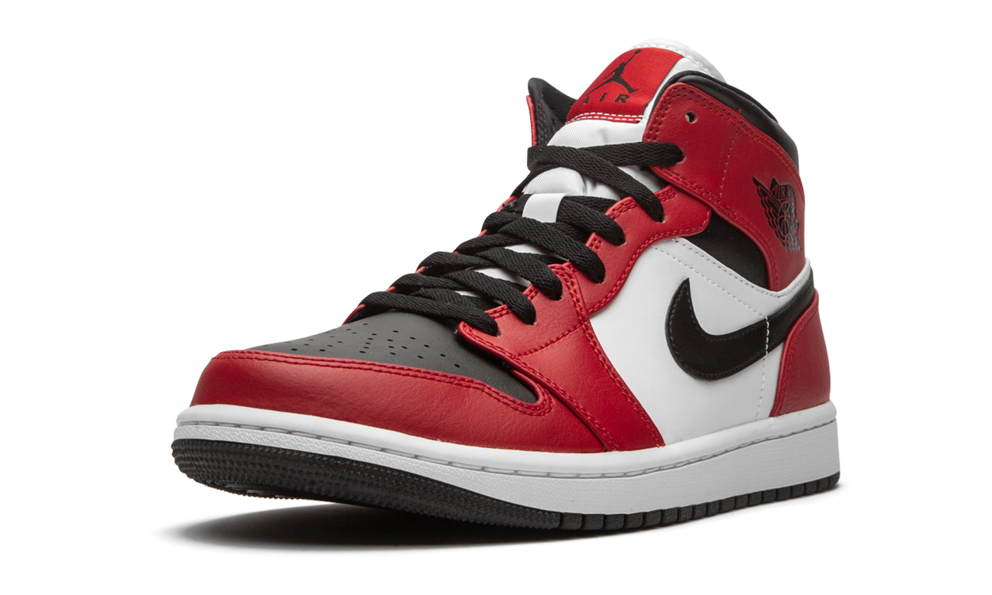 Air Jordan 1 Mid  Chicago Black Toe