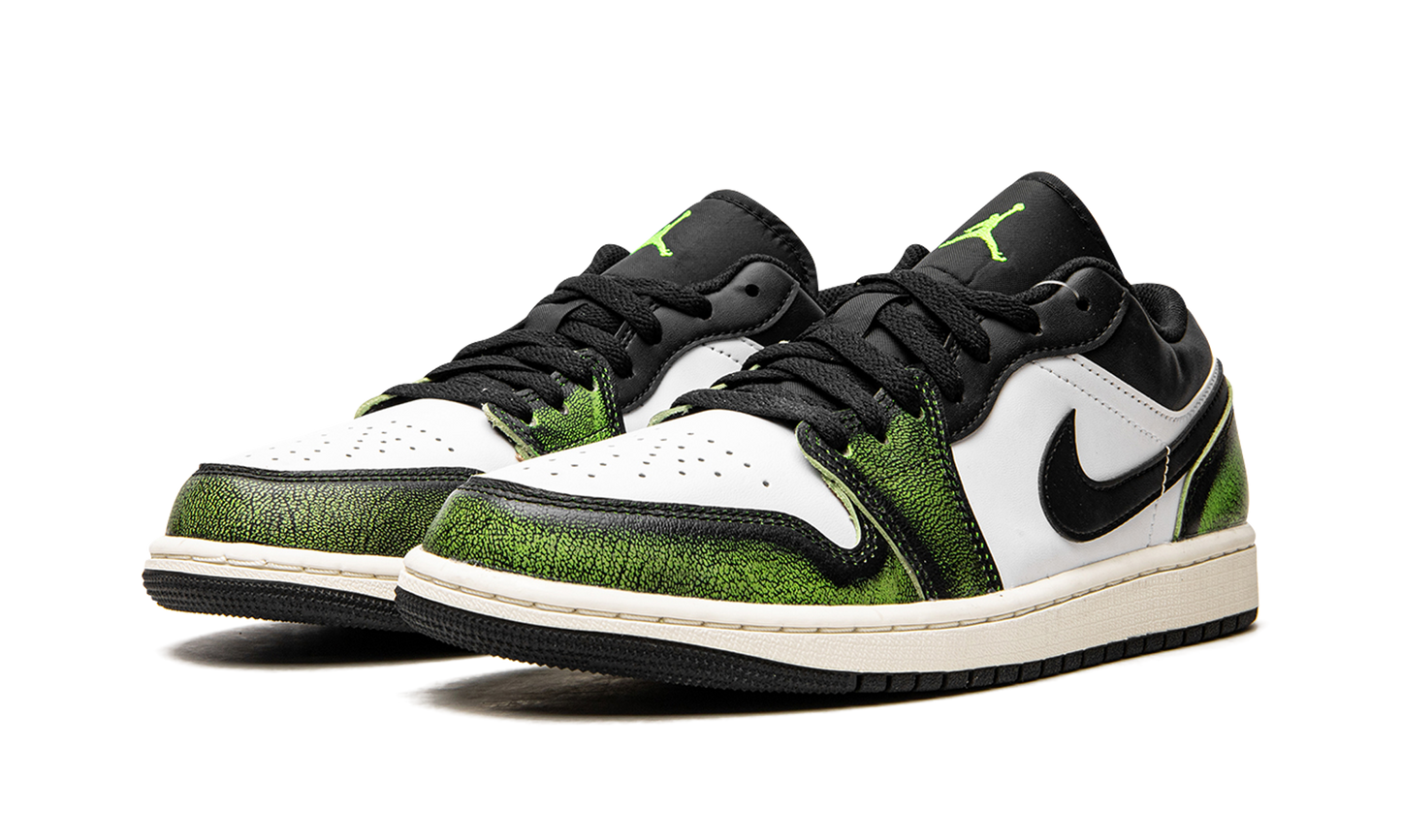 Air Jordan 1 Low SE  Wear Away - Electric Green