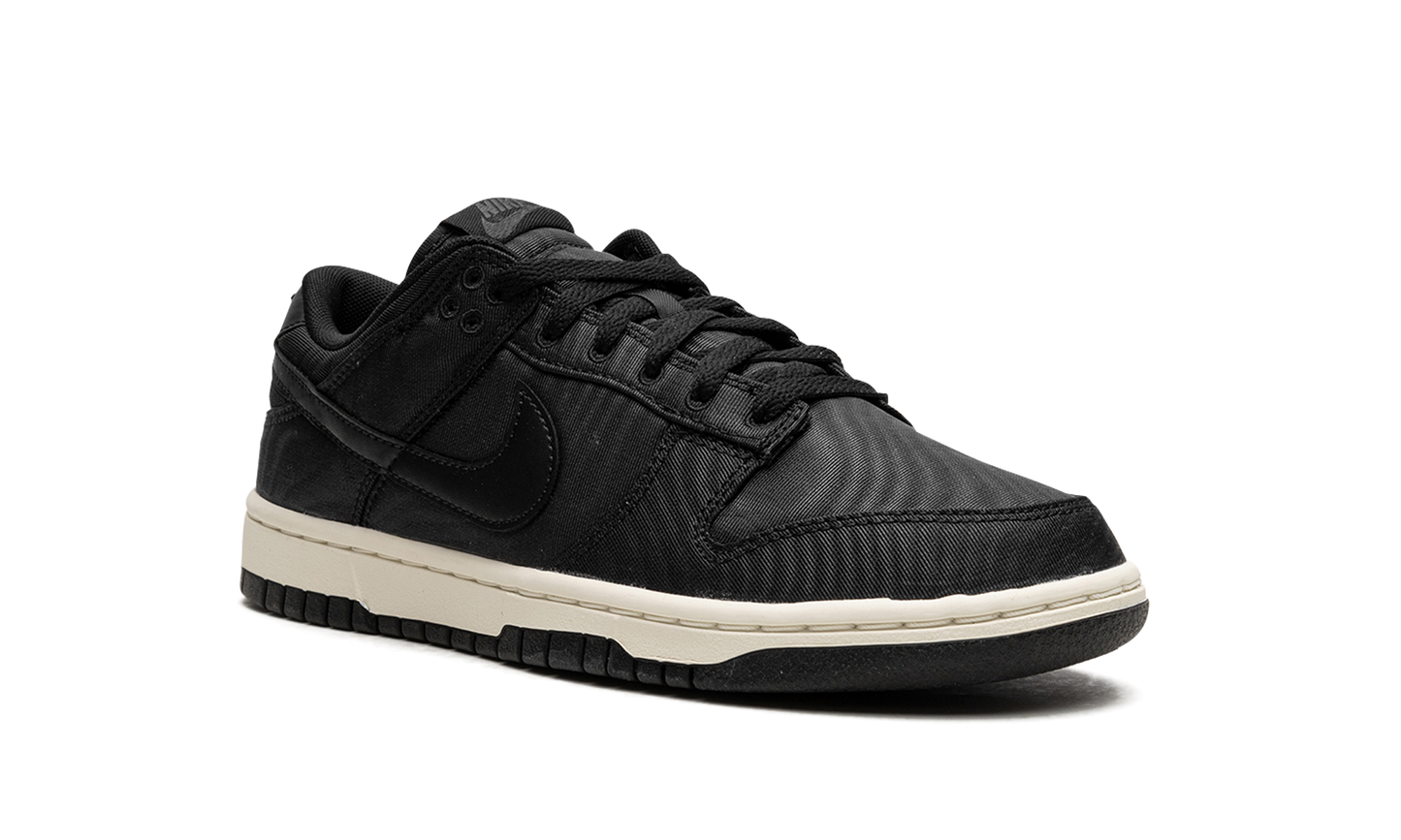 Dunk Low Retro PRM  Black Canvas