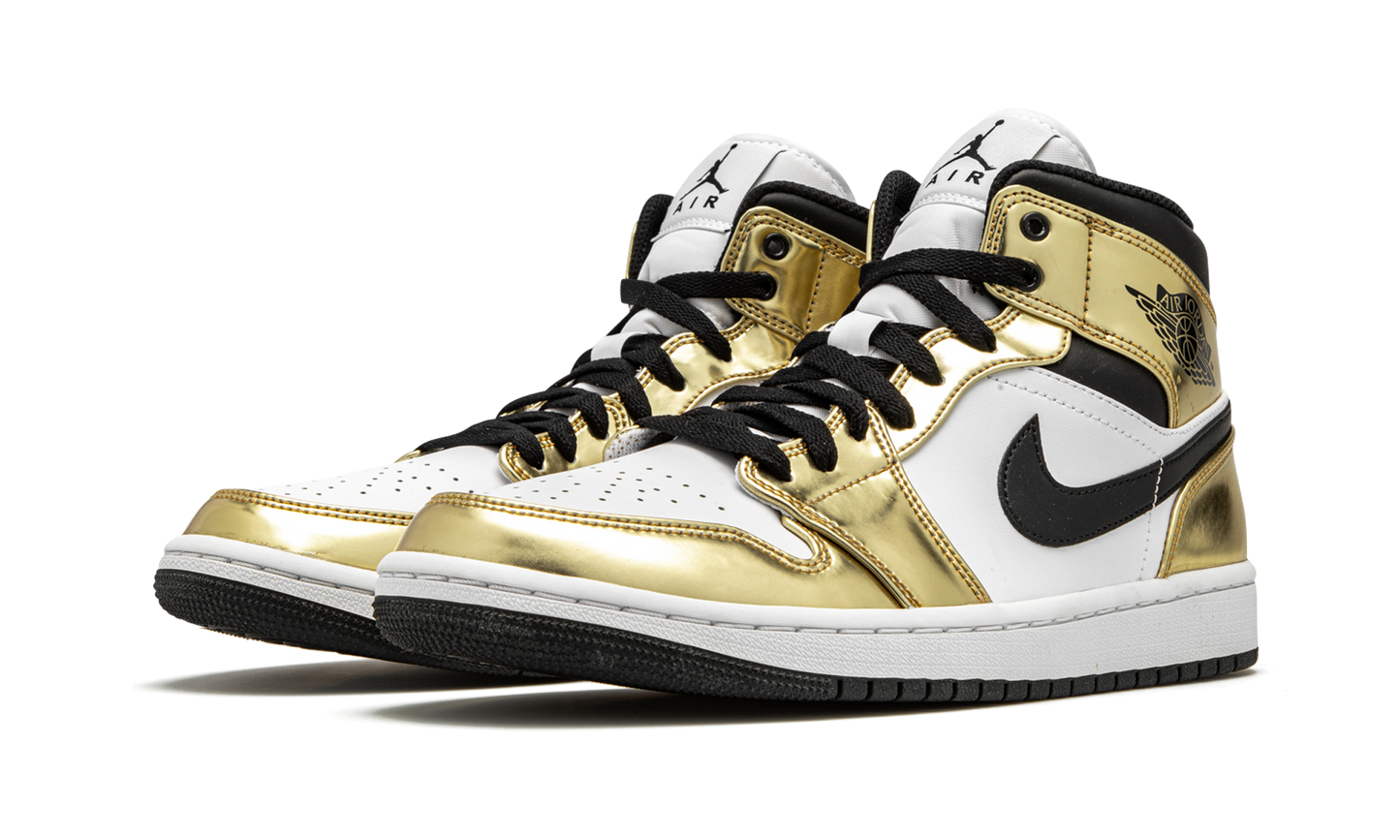 Air Jordan 1 Mid SE  Metallic Gold