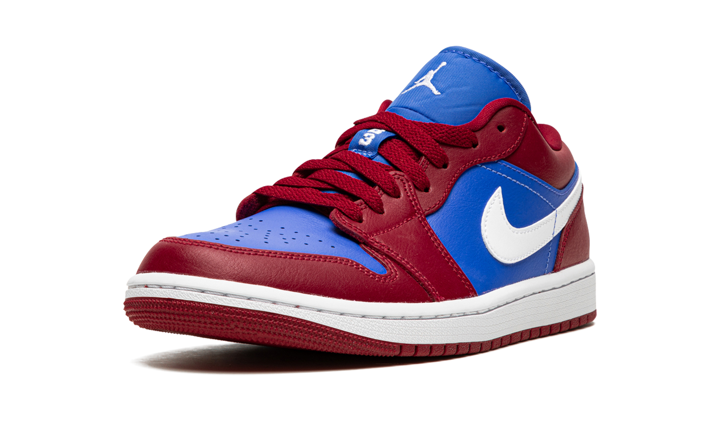AIR JORDAN 1 LO WMNS  Pomegranate / Medium Blue