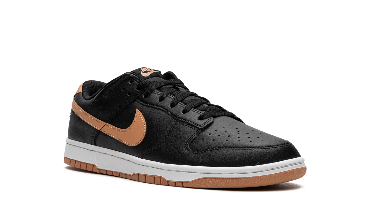Dunk Low  Black / Amber Brown