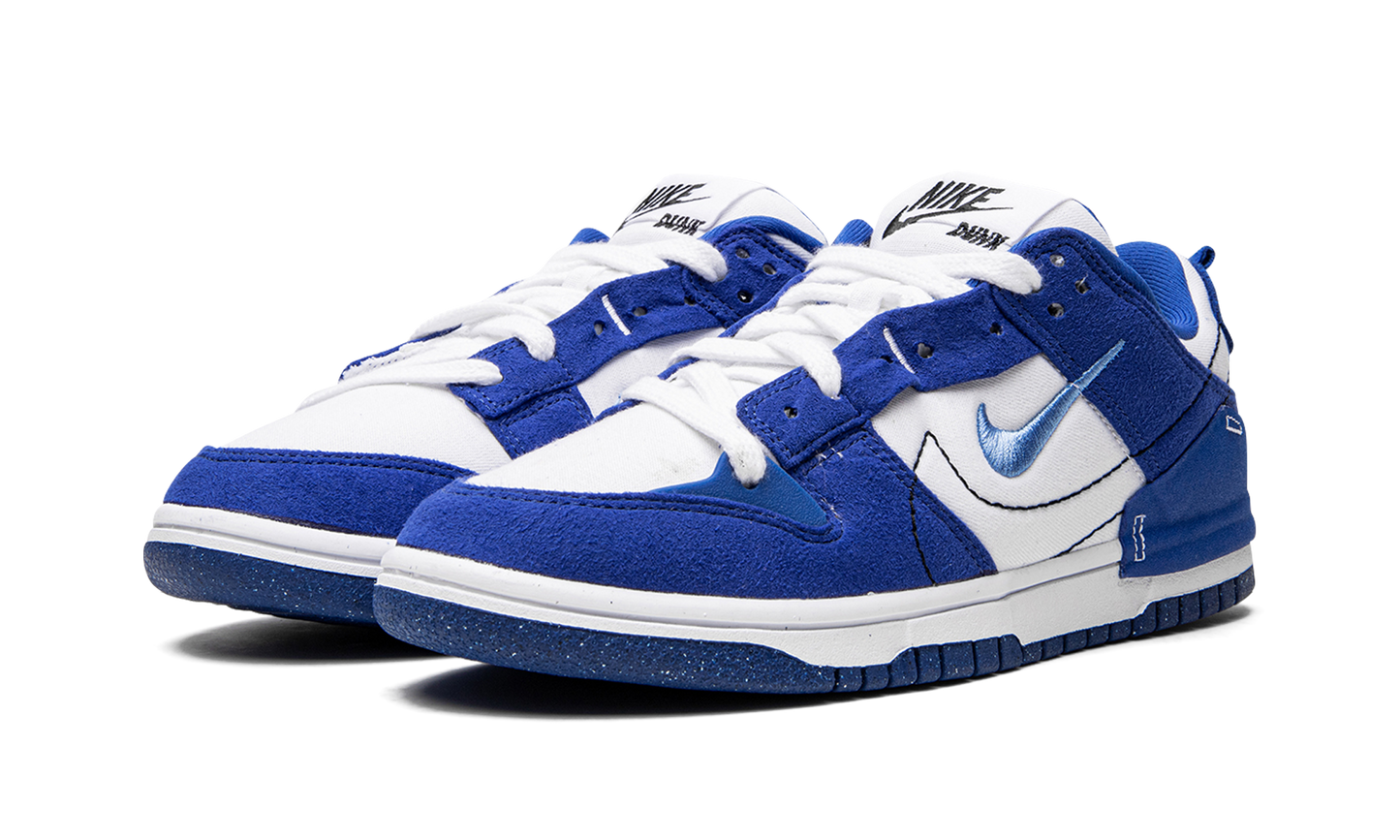 DUNK LO DISRUPT 2 MNS WMNS  White University Blue