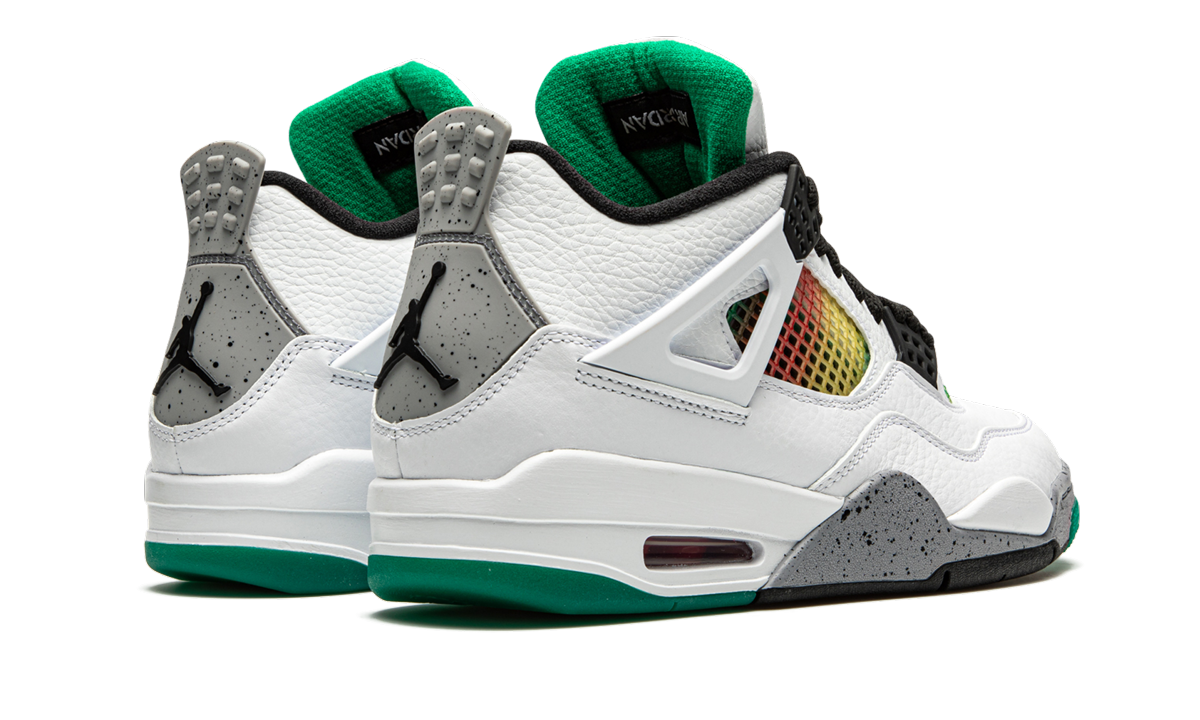 Air Jordan 4 Retro WMNS  Rasta - Lucid Green