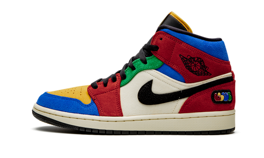 Air Jordan 1 Mid  Blue The Great - Fearless