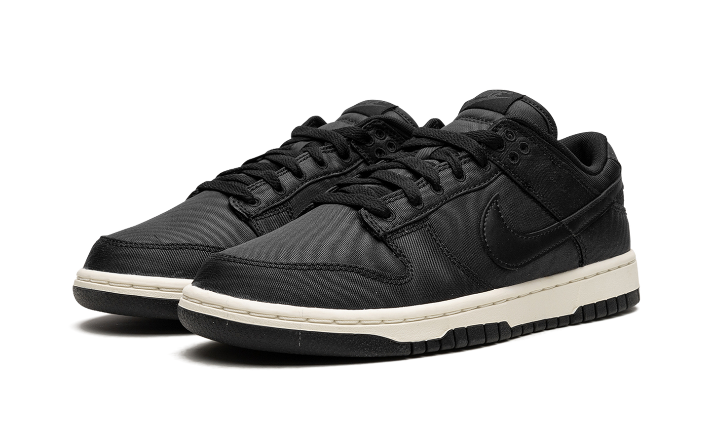 Dunk Low Retro PRM  Black Canvas
