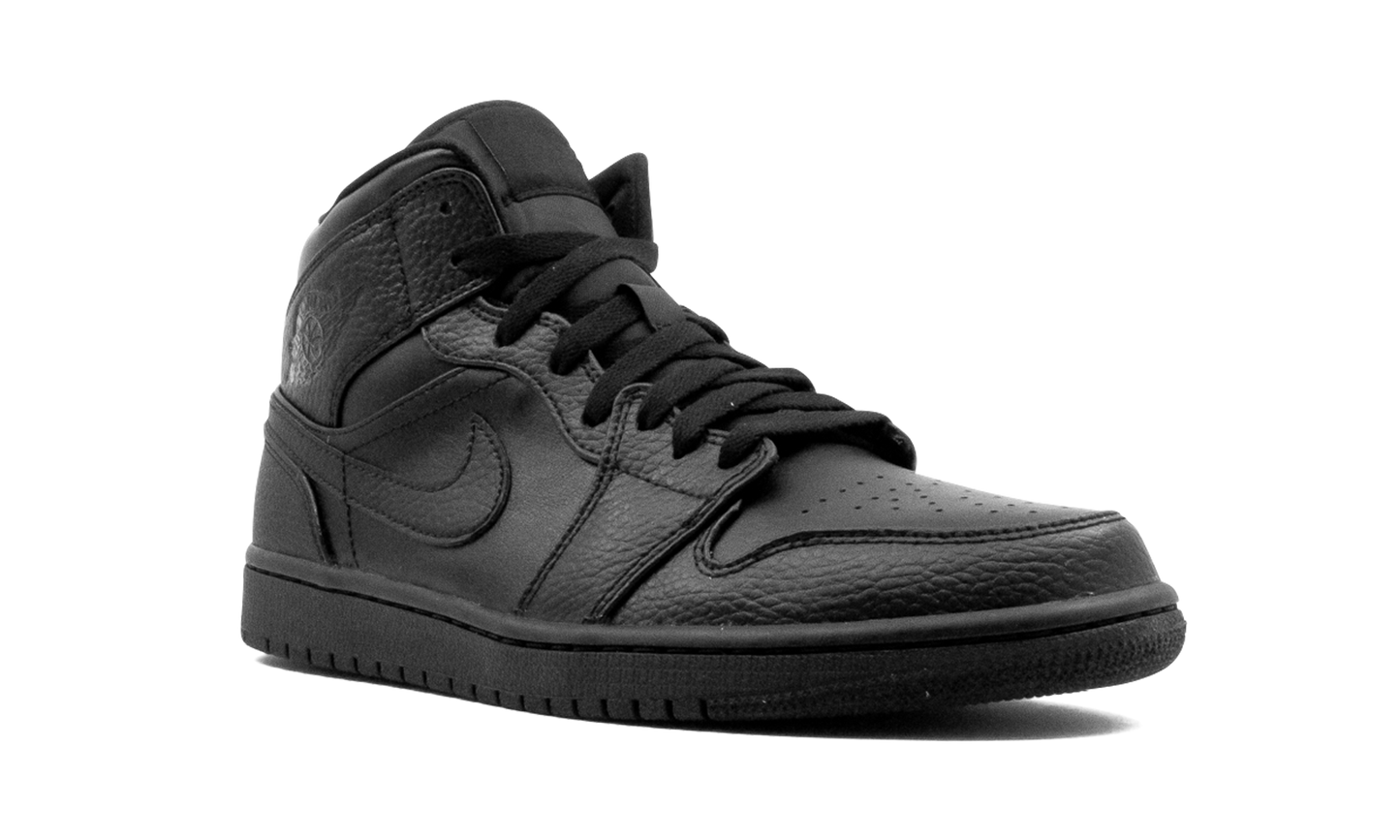 Air Jordan 1 Mid  Triple Black