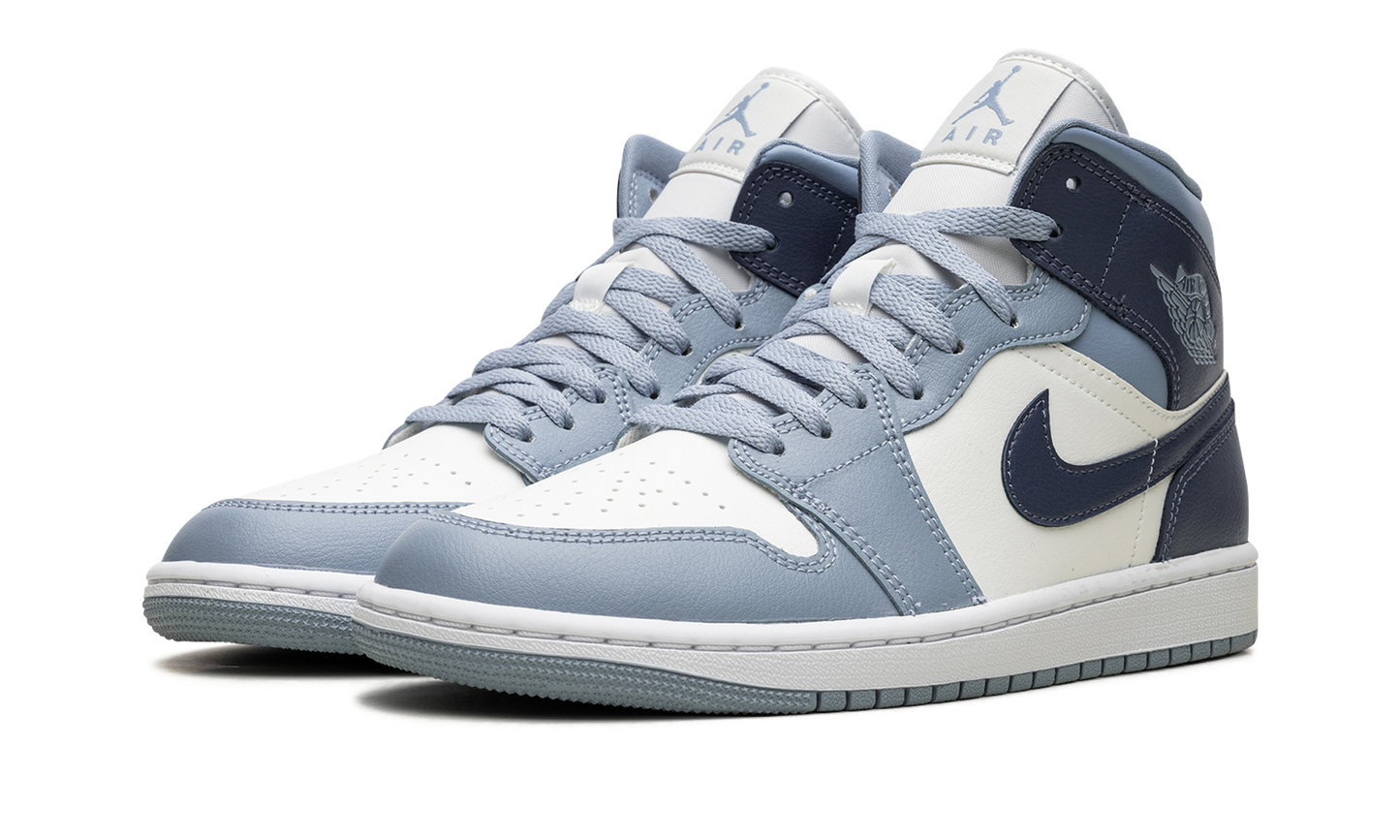 AIR JORDAN 1 MID WMNS  Two-Tone Blue
