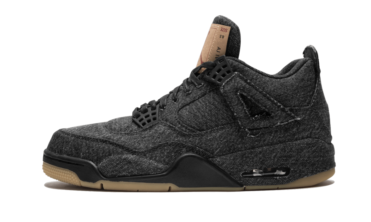 Air Jordan 4 Retro Levis NRG  Black Levis