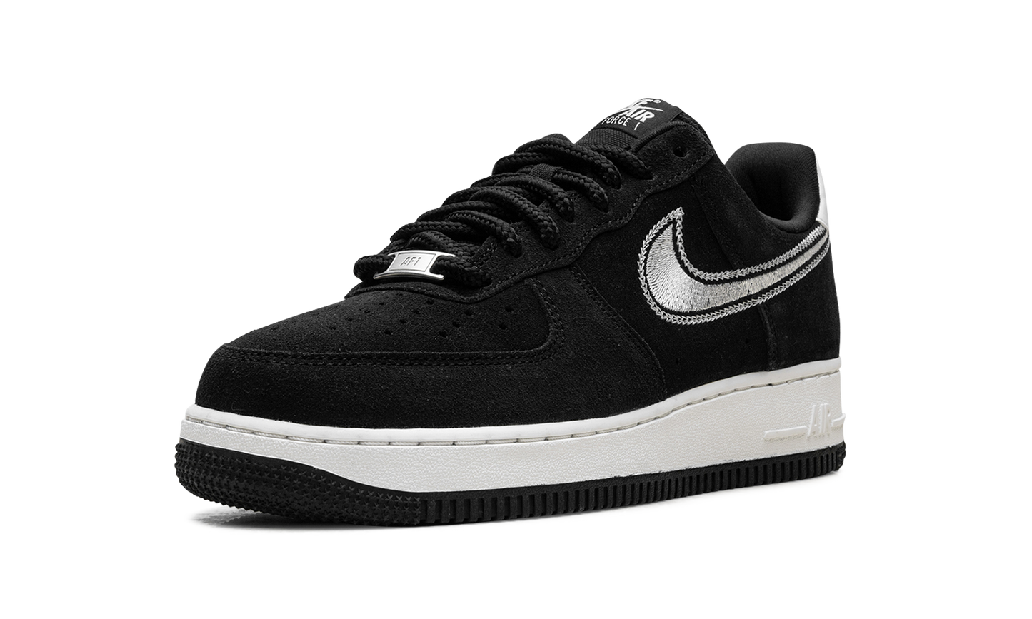 Air Force 1 Low '07 LV8  Black Sail Embroidered Swoosh