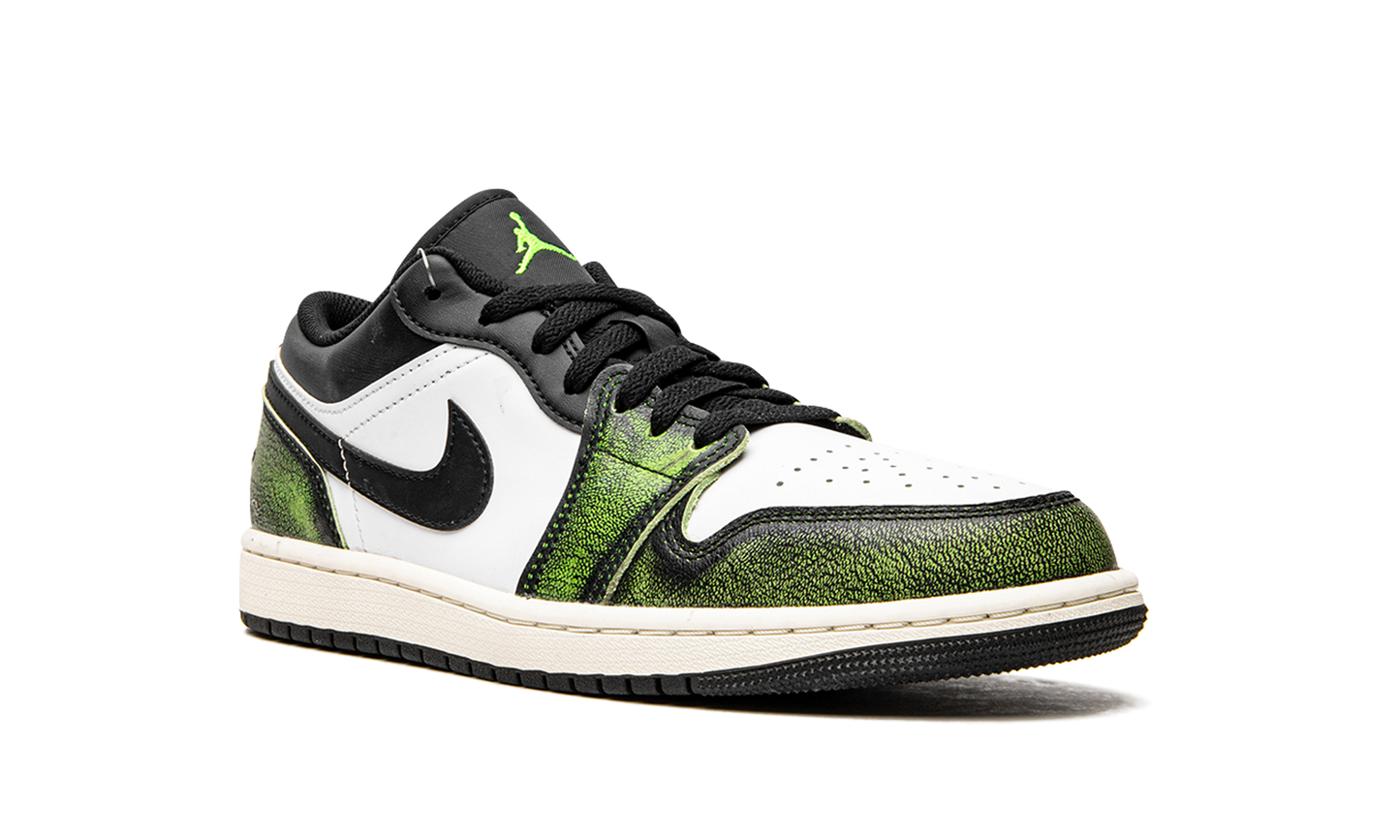 Air Jordan 1 Low SE  Wear Away - Electric Green
