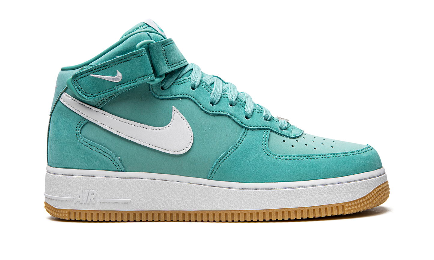 Air Force 1 Mid  Washed Teal